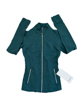 LULULEMON DEFINE JACKET NULU GREEN COLOR SIZE 2 NWT